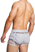 Loose Fit Sexy Mesh Boxers
