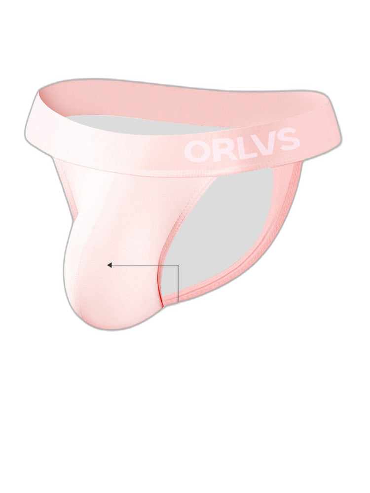 2 Pack Men's Large Pouch Enhancing Modal Breathable Thong