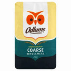 8 x Odlums Coarse Wholemeal Flour 2Kg