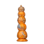 Pumpkin Anal Beads - Hands-Free Butt Plug - Soft Silicone Anal Sex Toy