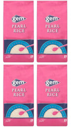 4 x Gem Pearl Rice 3Kg