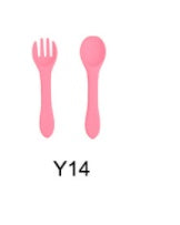 Baby Feeding Set - Silicone Spoon & Fork, Food-Grade BPA-Free