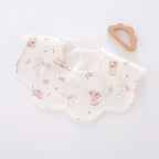 Pure Cotton Waterproof Baby Bib | Anti-Rash Drool Bib Newborn