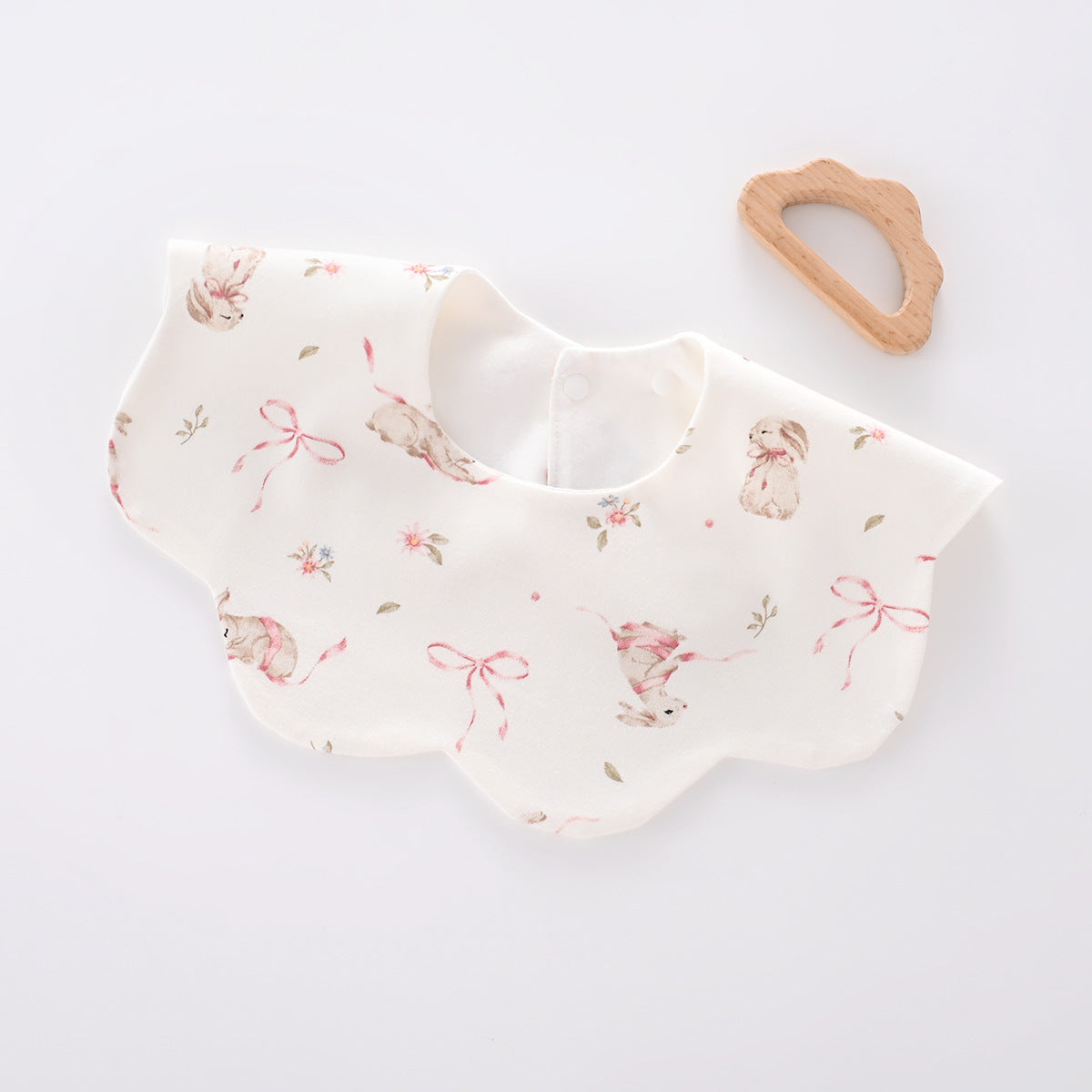 Pure Cotton Waterproof Baby Bib | Anti-Rash Drool Bib Newborn