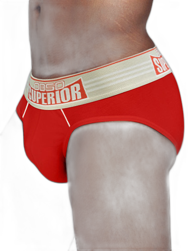 Men’s Elasticated Waistband Low-rise Pouch Briefs