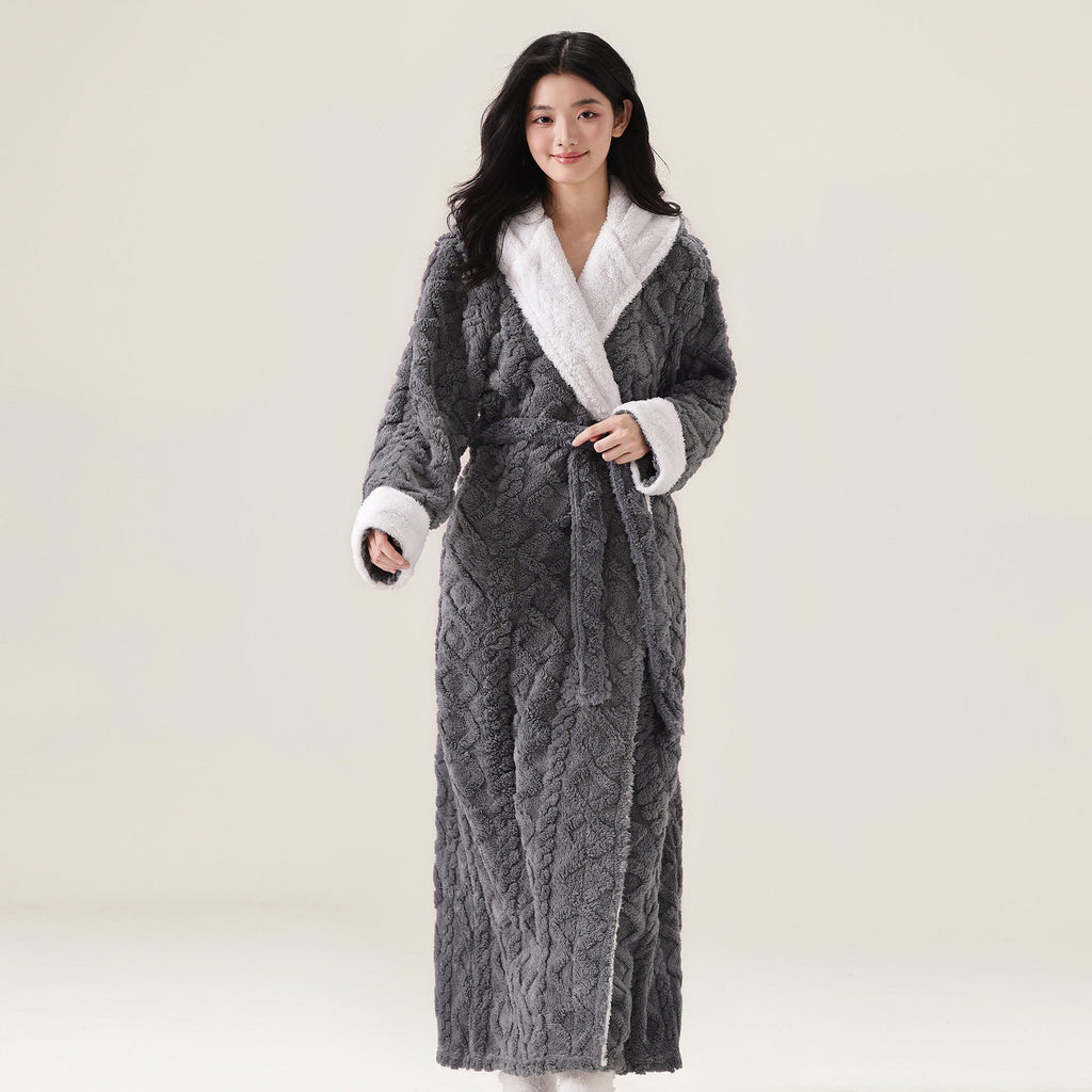 Robe Female Winter Lovers Thickened