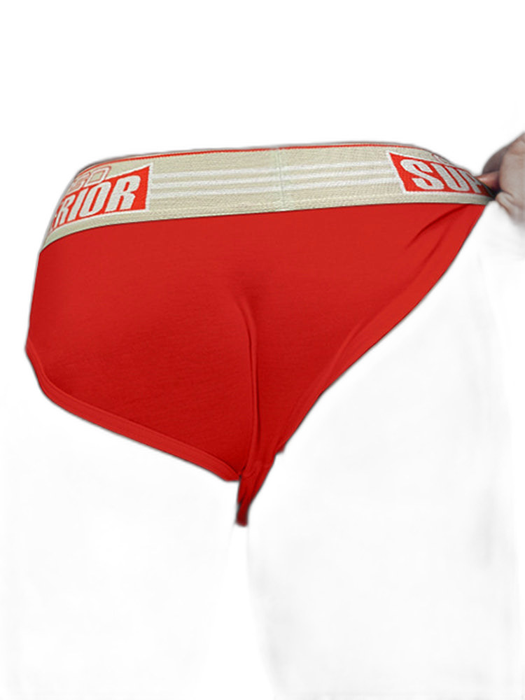 Men’s Elasticated Waistband Low-rise Pouch Briefs