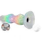 WistKnot – Glow-in-the-Dark Vibrating Dildo with Dog Knot Design