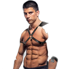 Feather Renaissance Dark Harness Costume