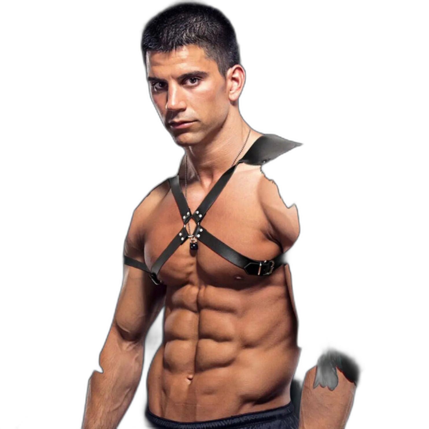 Feather Renaissance Dark Harness Costume