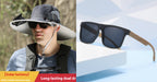 Outdoor Wide Brim Sun Hat With Solar Fan Wide Brim Solar Fan Outdoor Fishing Hat Solar USB Charging Solar Powered Hat Adjustable