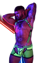 Breedwell Hybred Body Harness Neon Green