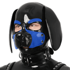 Furrjoi Silicone Beagle Hood Blue
