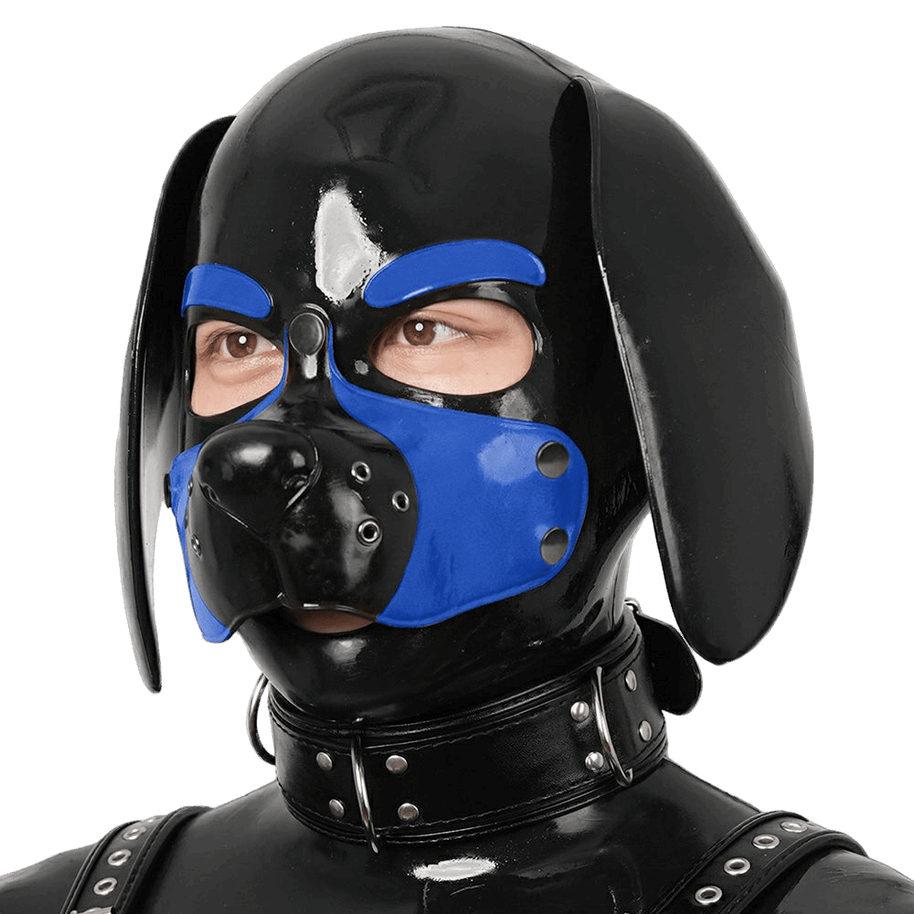 Furrjoi Silicone Beagle Hood Blue