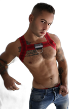 Breedwell Cumdump Bulldog Harness Red