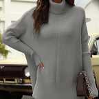 Lazy Wind Bat Sleeve Loose Pullover Sweater