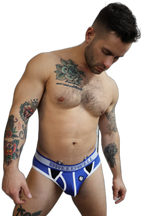 Breedwell Retro Remix Briefs Blue