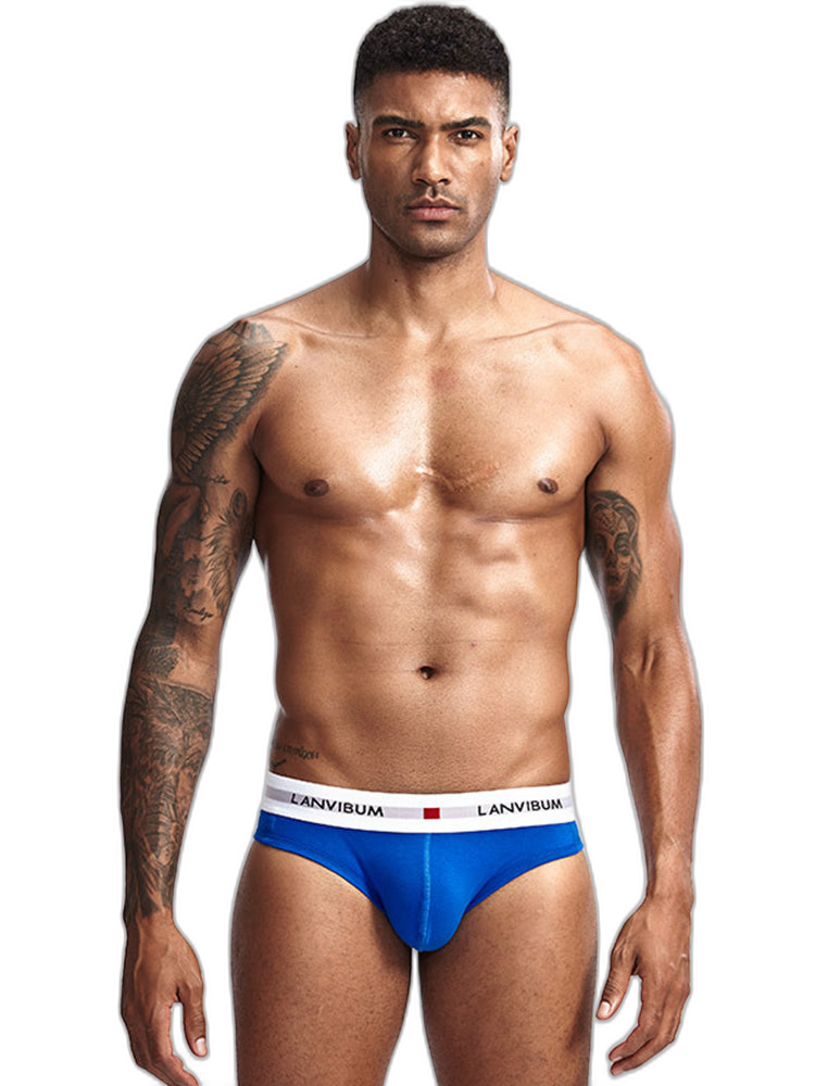 3 Pack Men's Breathable Big Pouch Briefs