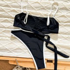 European And American-style Two-piece Bikini For Larger Busts