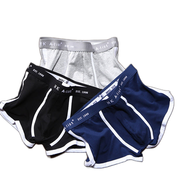 Men's Cotton Mid-rise Boxer Briefs