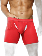 2 Pack Men's Sporty Cut Anti-Chafing Breathable Stretch Fit Midway Briefs