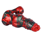 BlazeKnot - 7.7 Inch Silicone Fantasy Dildo – Dog Knot Dildo