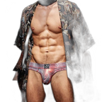 Jockmail Snakeskin Thong
