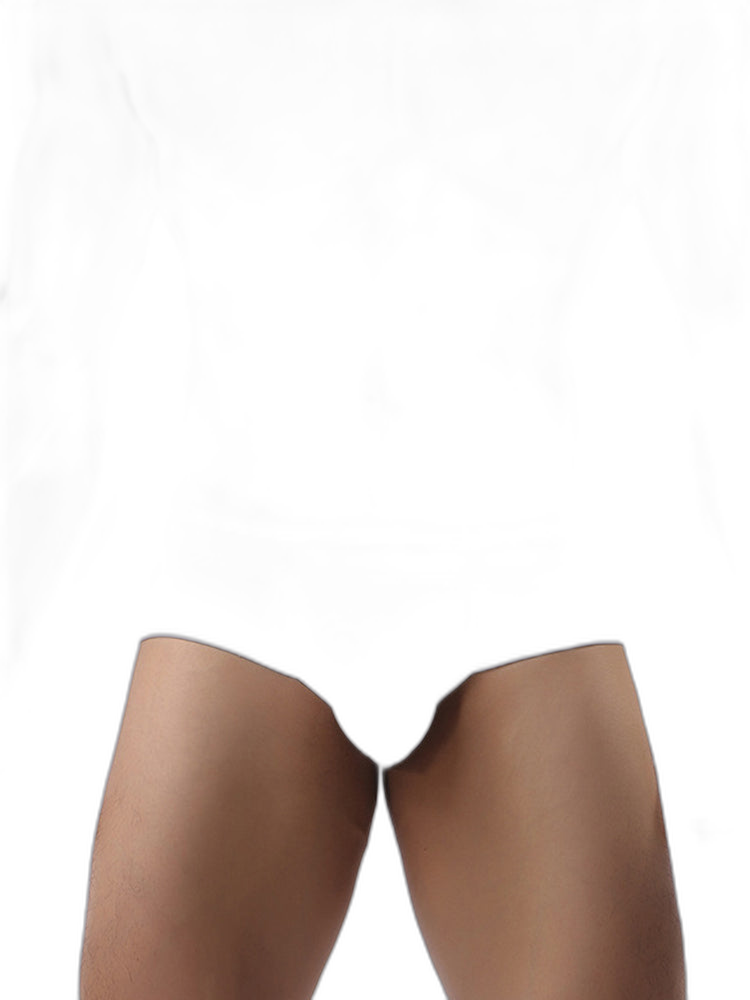 3 Pack Men's Cotton Solid U-Shaped Pouch Briefs