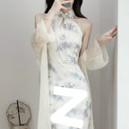 Stunning New Chinese Style Halter Neck Dress