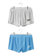 2 Pack Men's Seamless Comfort Quick-Dry Lightweight & Airy Mesh Boxers Shorts