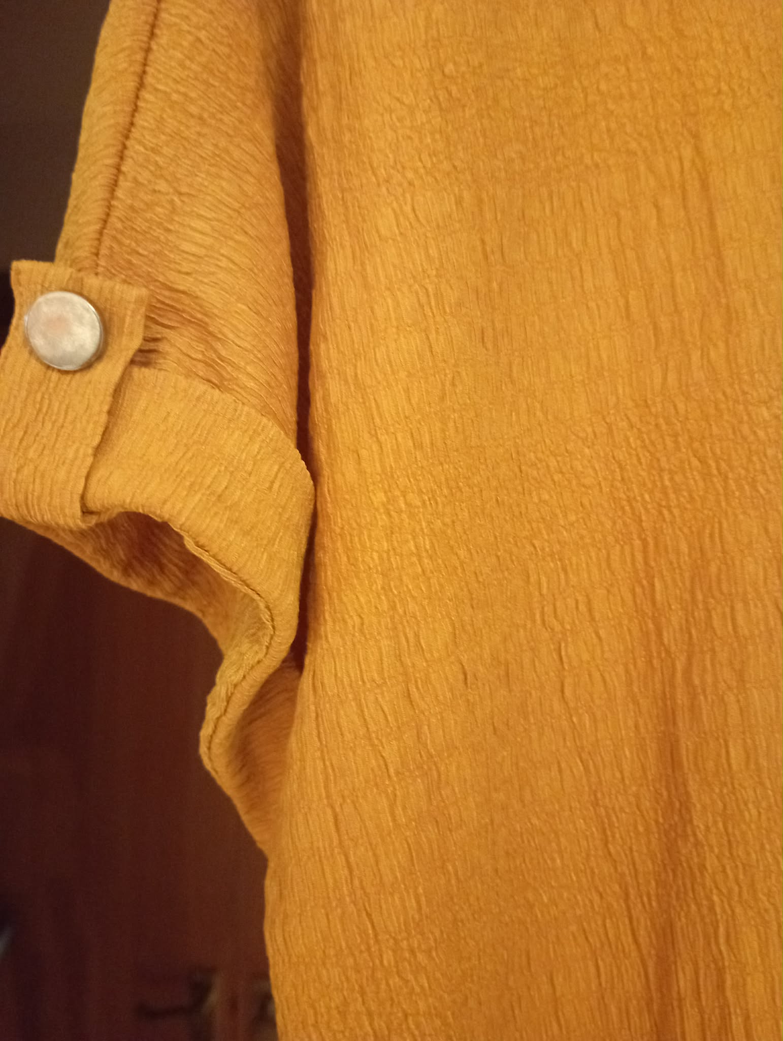 WOMEN'S F&F ORANGE S/L TOP (16UK 44 EU 12US)