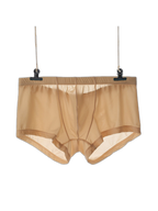 Thin Breathable Ice Silk U Convex Boxers for Men