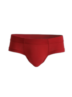 3 Pack Men's Cotton Solid U-Shaped Pouch Briefs