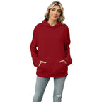 Casual Hooded Pocket Sweatshirt Women