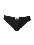 2 Pack Men's Premium Comfortable Fabric Low-Rise U-Shaped Button Fly Briefs
