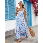 Fashion Casual Printing Dress Women
