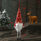 Christmas Long-legged Faceless Glowing Doll