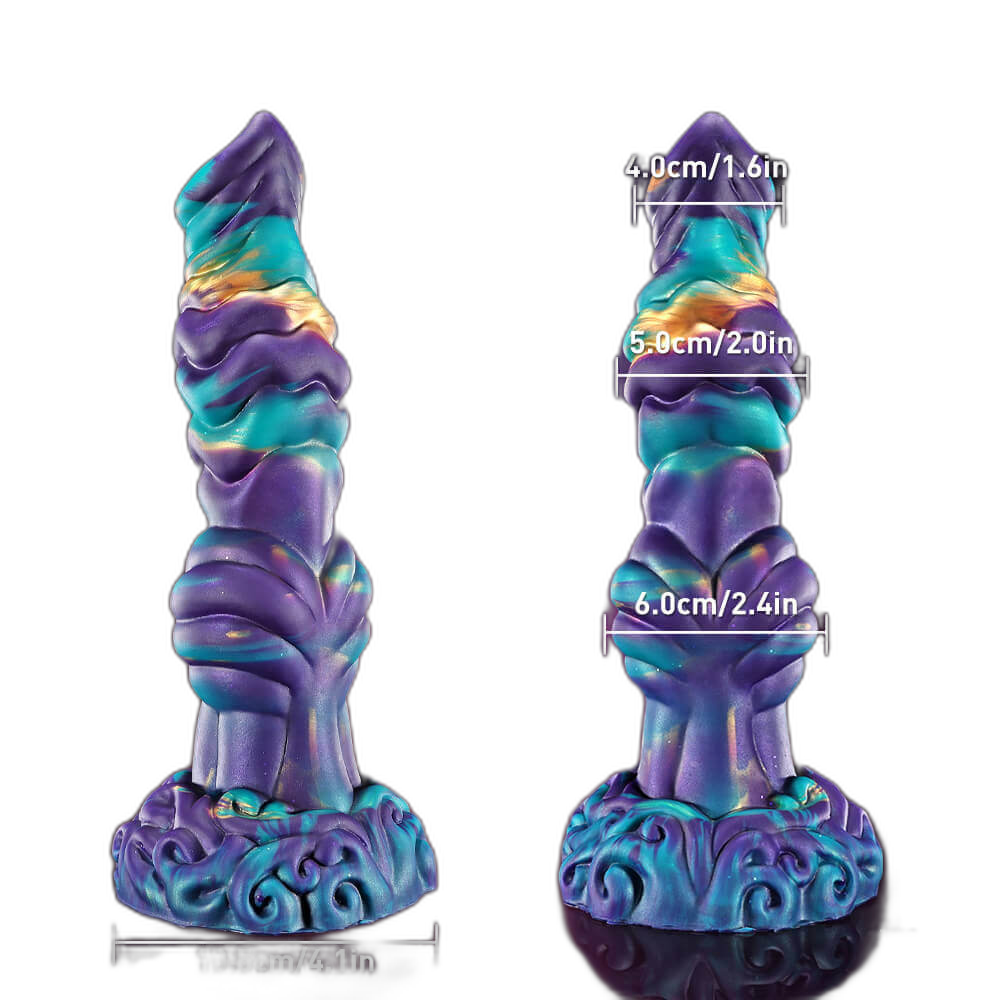 Alpha - 10 Inch Thrusting Dildo - Vibrator Dildo - Dog Dildo