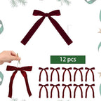 Velvet Christmas Tree Pendant Fabric Door Hanging Christmas Tree Decorations