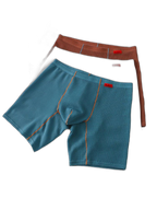 3 Pack Men's Anti-chafing Waffle Boxer Briefs