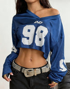 Digital Sportswear Women's Short-style Long-sleeve Top