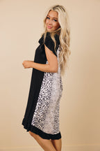 You'll Be Back Animal Print Dress