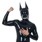Furrjoi Zipper Dog Hood Black