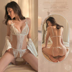 Underwear Women's Sense Sleeping Clothes Convenient Temptation Open Crotch Uniform