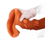 OrbArmor - Textured Silicone Dildo - Suction Cup Dildo