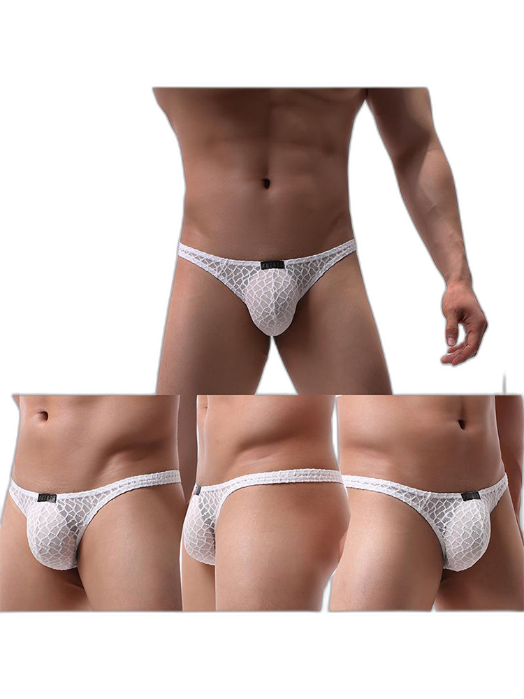 Men's Breathable Mesh Thongs