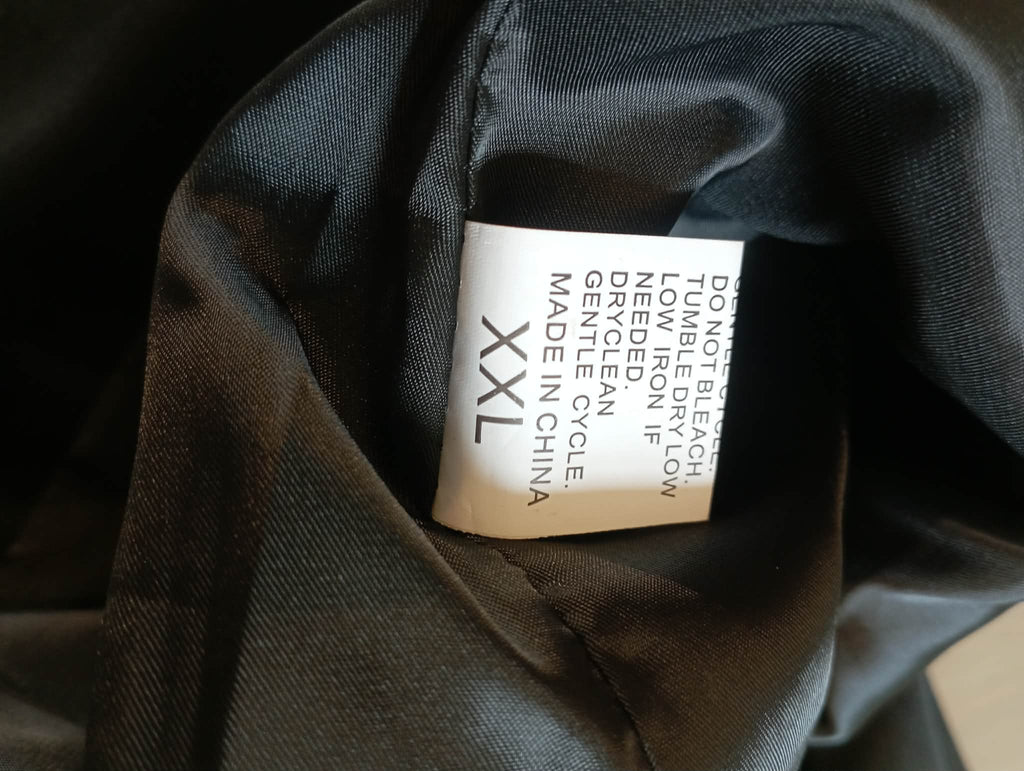 WOMEN'S BLACK XXL CASUAL SMART JACKET