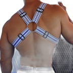 Breedwell Gymnetixxx Body Harness White