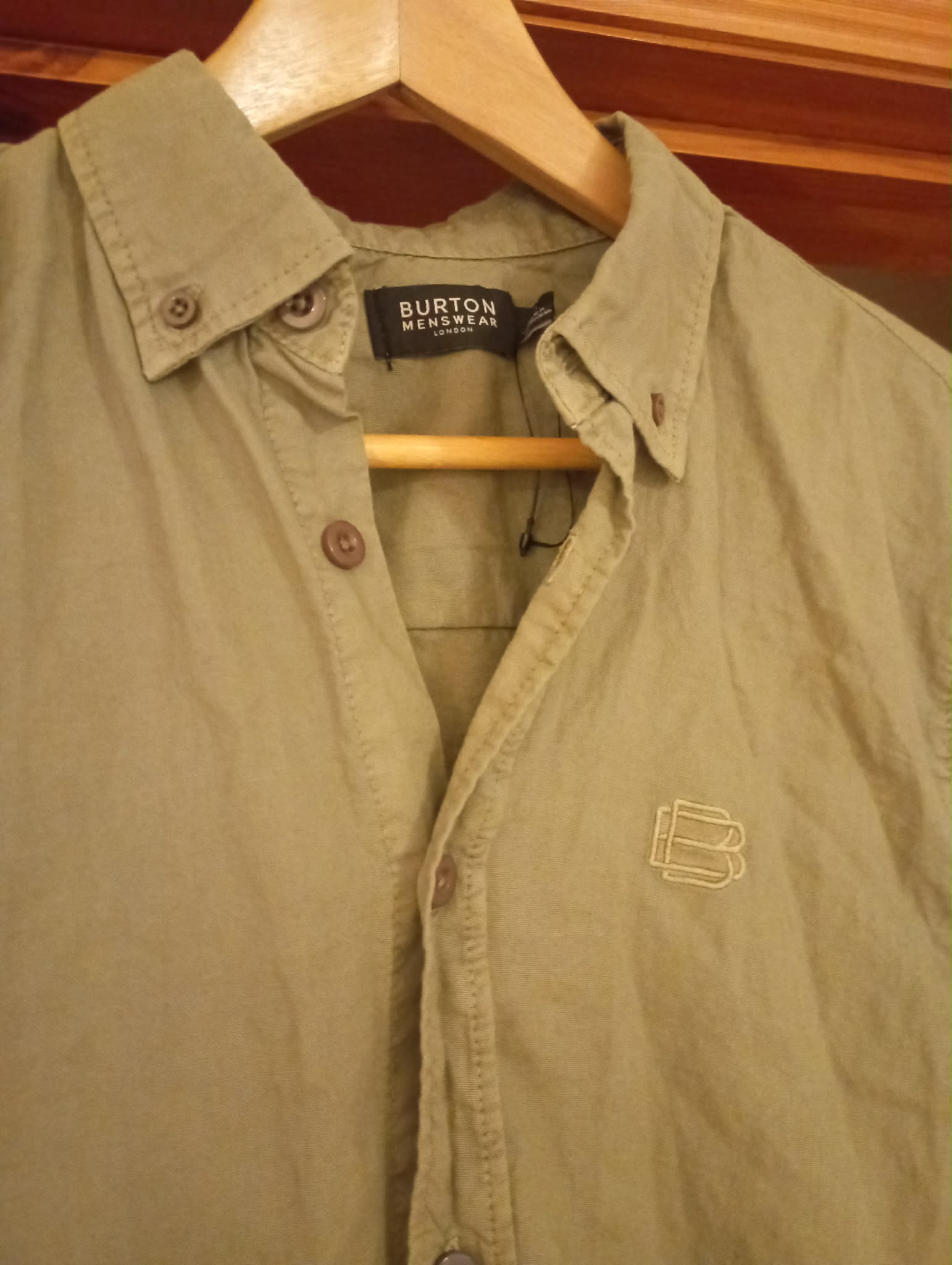 MENS BURTON MENSWARE (s) BUTTON SHIRT