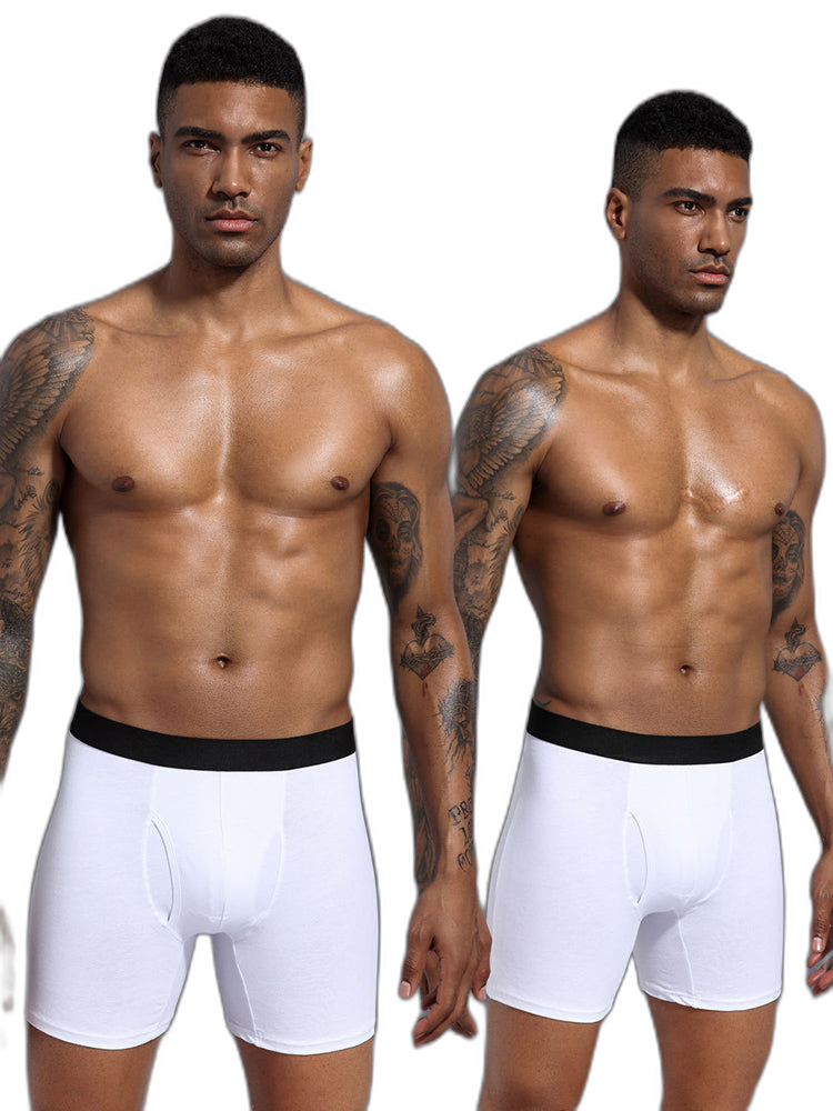 Multi-pack Men's Prevent Thighs Chafing Boxer Briefs
